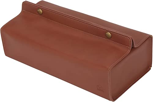 tente ティッシュケースボックス STUDY（スタディー） 3015503 (ブラウン)
