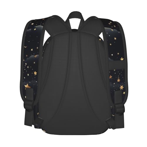Travel Backpack for Women Men Stars and Moon Casual Daypack Large Capacity Nurse Bag4