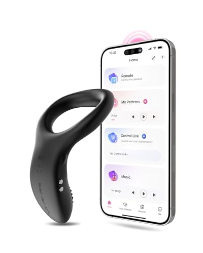 Anneau penien vibrant LOVENSE Diamo commandé par App pour couple