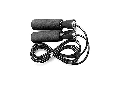SAPPHIRE Jump Rope, Tangle-Free Rapid Speed Jumping Rope Cable with Ball Bearings for Women, Men, Skipping Rope with Foam Handles for Gym Fitness, Home Exercise & Slim Body (B08D6RVLBD) Amazon Price History, Amazon Price Tracker