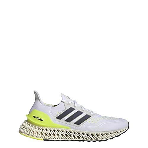 adidas Ultra 4DFWD Running Shoes Men's, White, Size 8