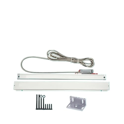 リニアスケール【70mm~420mm】RS422 KA300 0.005mm 5ミクロン 5V 光学式定規 移動量170 220 320 370mm 旋盤用(420mm-5U-RS422)