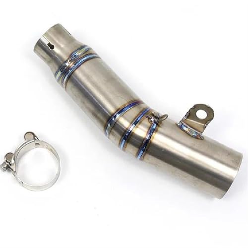Tuyau d'échappement moto Yamaha R6 alliage titane modifié pour collecteur 2006-2018