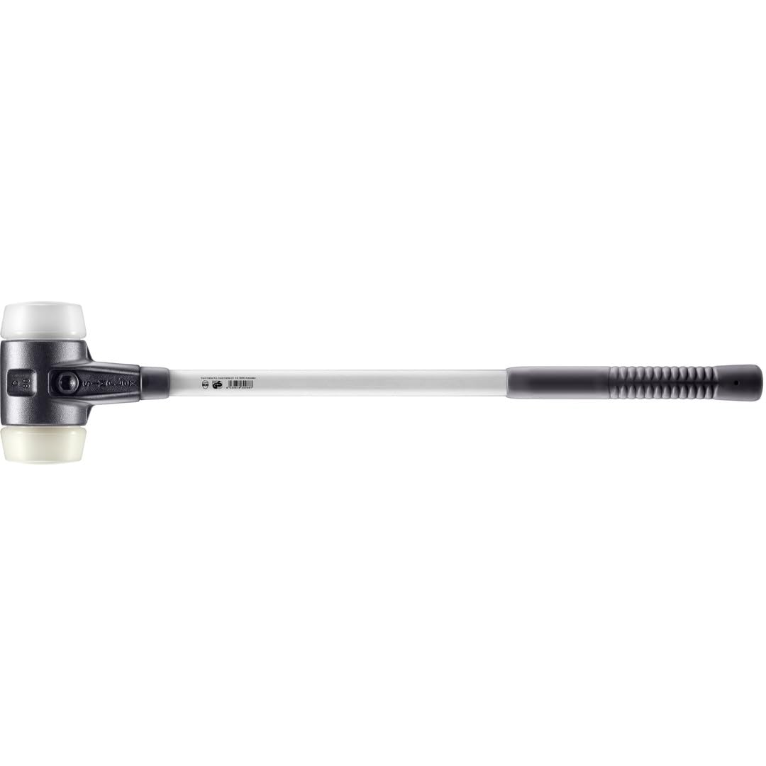 Marteau de frappeur SIMPLEX, superplastique/nylon; avec boîtier en fonte malléable renforcée et manche en fibre de verre | D=80 mm | 3778.081