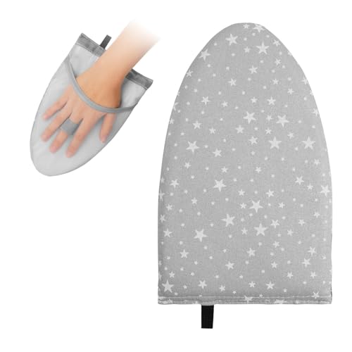 Vicloon Guanti Da Stiro a Vapore, Vaporizzatore Per Indumenti, Stiro Portatile, Resistente al Calore, Resistente all'Acqua, Resistente al Vapore, Antiscottatura-Stelle Grigie