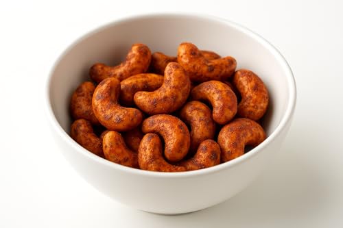 Image of Munch Craft Gourmet Peri-Peri Lime Cashews - Perfectly Balanced Flavor (Smoky Heat & Zesty Lime) - Extra Crunchy Air-Roasted Nuts, Oil-Free - No Artificial Colors or Flavors - 4.4 oz (125g) Resealable Bag