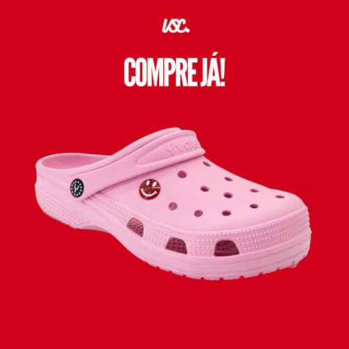 Babuche Classic Confortável Feminino Masculino Sandália (Rosa, br_footwear_size_system, adult, numer