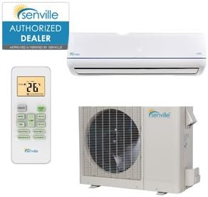 Mini Split Ductless Air Conditioner and Heat Pump By Senville - 12000 BTU Aura - 22 SEER