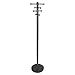 Advantus Wood Coat Tree, 68 Inches, Black (40807)