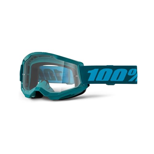 Image of 100% 26013488 Unisex MX Glasses, Green /Blue, One Size