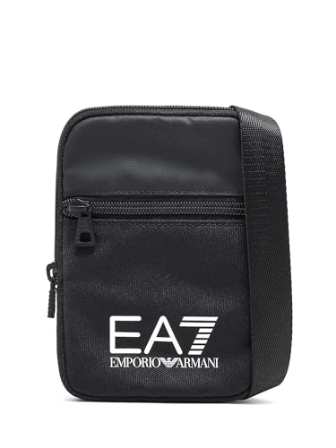 Sac bandoulière homme EA7 Emporio Armani noir/blanc logo UB26EA05 7X000391 AF19722