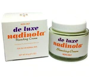 Nadinola De Luxe Blaching Cream Non-oily for Oily or Normal Skin 2.25oz (PACKAGE SEALED!!!)