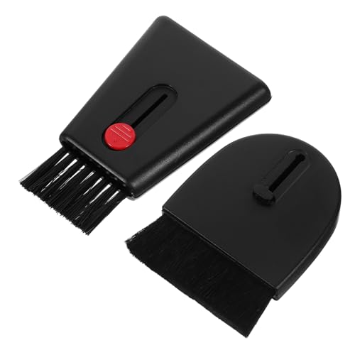 ARTIBETTER 2pcs Mobile Phone Screen Cleaning Tool Phone Cleaning Kit Computer Cleaning Kit Laptop Cleaner Laptop Cleaning Kit Screen Cleaner Computer Cleaner Keyboard Cleaning Brush Pp Black