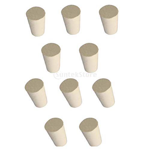 Preisvergleich Produktbild 10 Stücke Gummistopfen Konischer Stopfenstopfen Aus Gummi Verschlussstopfen