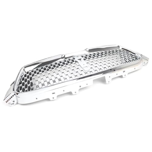 Parrilla de panal para Lincoln MKZ 2017 a 2019: parachoques delantero estilo carreras 4