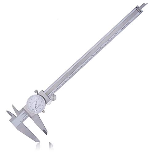 Clockwise Tools DDLR-1205 12 Inch Dial Caliper
