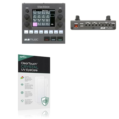 BoxWave Screen Protector Compatible With 1010music Blackbox - ClearTouch Crystal Anti-UV EyeCare (2-Pack), Filters out Harmful Blue Light Reduce Fatigue