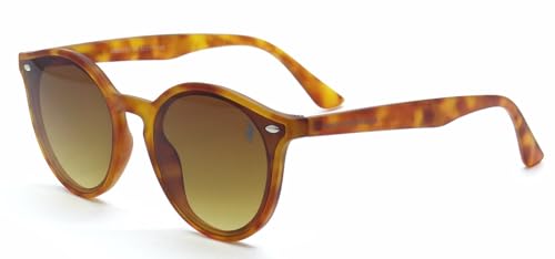 Óculos De Sol Polo London Club, UV400 Fashion Redondo Unissex (TARTARUGA)