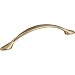 Elements 128 mm Center-to-Center Satin Bronze Arched Somerset Cabinet Pull