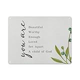 Cadeaux créatifs : les anniversaires, les anniversaires ou les pendaisons de crémaillère sont d'excellents moments pour offrir une belle plaque en métal à votre famille ou à vos amis.