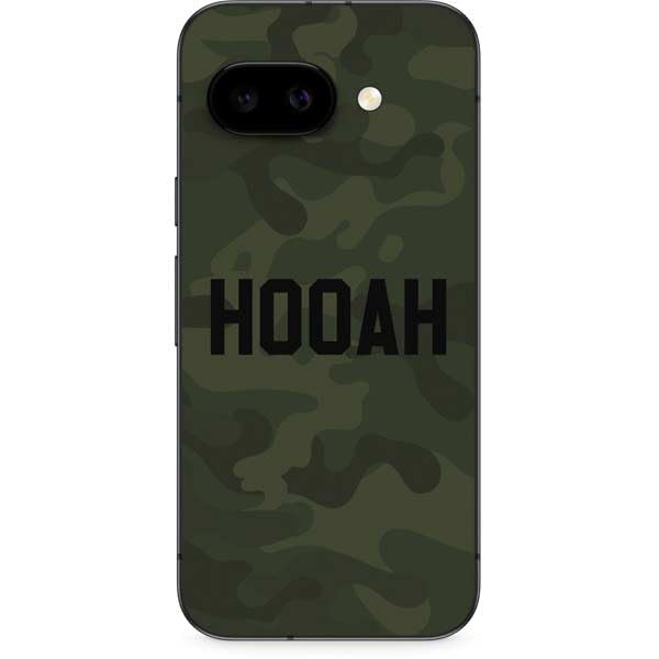 Skinit Decal Phone Skin Compatible with Google Pixel 9a - Hooah Military Design