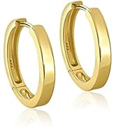 Oorbellen creolen stainless steel 25mm (dikte 2.6mm) goud | FRIS! Kralen en Sieraden