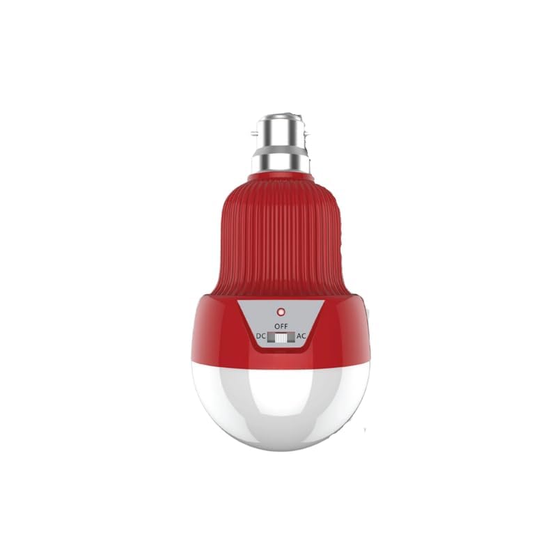 Drumstone 𝟏𝟓-𝐘𝐞𝐚𝐫 𝐖𝐚𝐫𝐫𝐚𝐧𝐭𝐲 -Rechargeable Inverter AC/DC Bulb | 8 Hours Backup | Red LED Emergency Light | 150W Power, Portable Light for Home | Ideal Gift for Power Outages-image-22