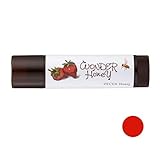 ベキュア ハニー(VECUA Honey) ワンダーハニー 色づくジューシー蜜リップ 野苺 リップクリーム 4グラム (x 1)