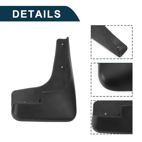 Image of Mud Flaps Splash Guards for Toyota Avanza 2005-2010 Front & Rear Mud Guards W /Mount Accessories