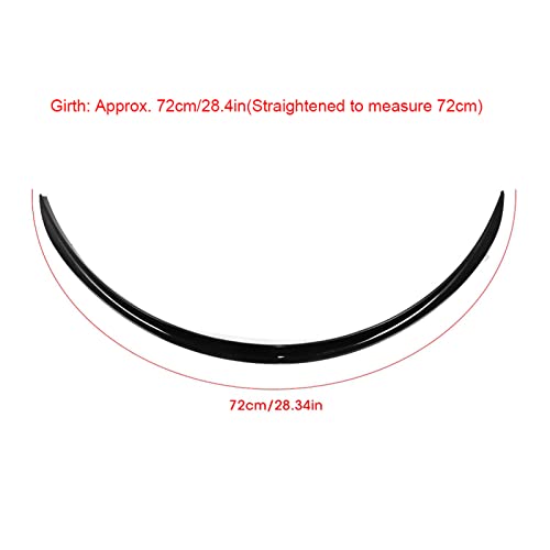 Protector de cejas de rueda ABS para evitar arañazos y tunear tu coche universal de 72cm 5