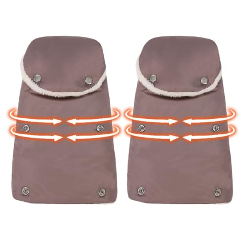 Guantes cómodos para cochecito viaje de invierno y paseos diarios