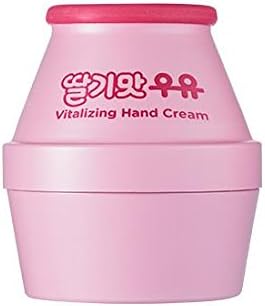 Binggrae Banana Flavored Milk Moisturizing Hand Cream 2.19oz (65ml) (Strawberry)