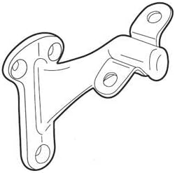 Handrail Bracket [Set of 3] Finish: Satin Nickel