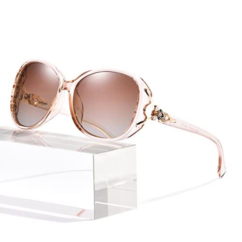 FIMILU Sunglasses for Women Trendy Polarized Sunglasses Oversized Big Sun Glasses Ladies Shades UV Protection