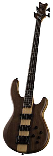 Dean Edge Select Pro 4-String Bass Guitar, Walnut Satin Natural #TOP2