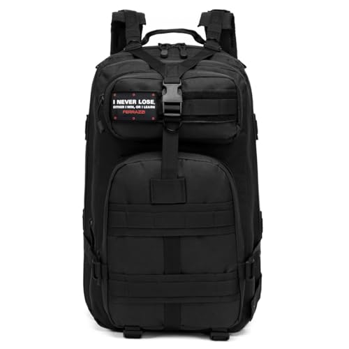 Mochila Militar Viagem Camping Reforçada Tática Impermeável (Preto) Mochila Militar Viagem Camping Reforçada Tática Impermeável (Preto)