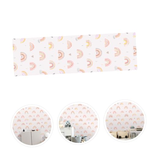 Sticker mural arc-en-ciel autocollant repositionnable et durable