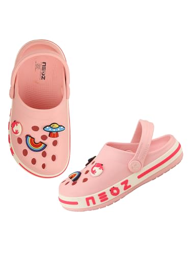 Image of URJO Unisex-Child Urjo SKR Bayband Kid's Clogs /Sandals with Back Strap Levirex Comfort Anti-Skid Waterproof Dailywear (Urjo By Neoz) Clog