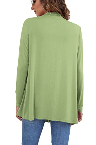 Image of Ladlop Women's Lightweight Open Front Cardigans Long Sleeve Casual Soft Drape Fall Cardigan