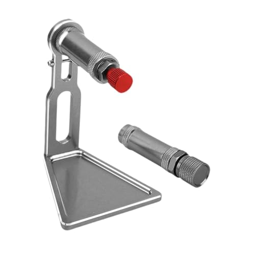 KiBcsLic Equilibratrice per Pneumatici Strumento per Bilanciare Ricambio per Auto Base Supporto Stabile per Cerchioni in Metallo per Mozzi 12mm E 17mm per Uso, Grigio