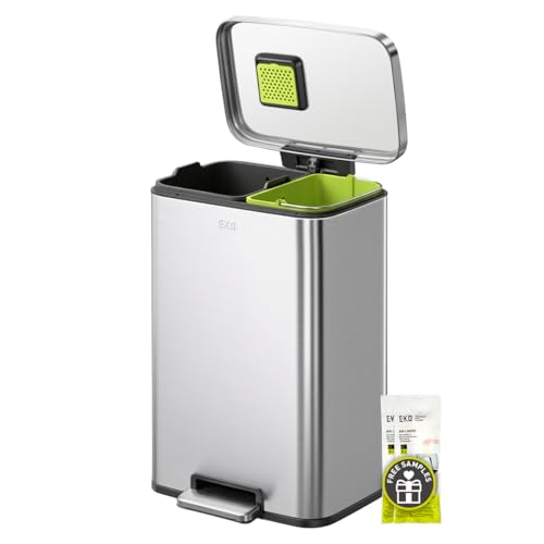 EKO Madison Brushed Stainless 25L+20L Dual...