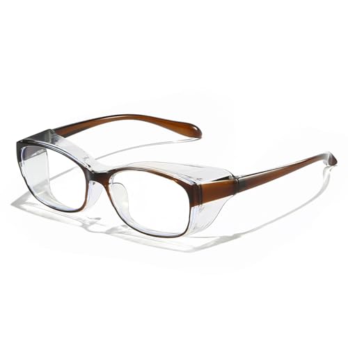 Lunettes ovales anti-lumière bleue pour soulager vos yeux fatigués
