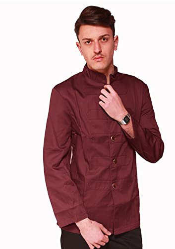 Veste de barman homme anti-tache et respirante pour travail de restauration