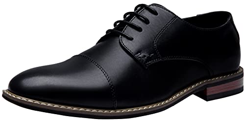 Jousen Men's Dress Shoes Classic Oxfords Formal Business Shoes Modern