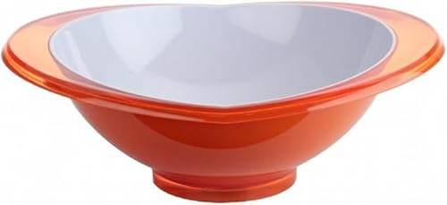 BUGATTI Insalatiera,realizzata in San, Arancio, 28 x 23 x 10 cm GLOU-02175