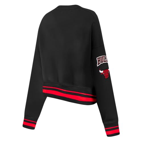 Sudadera NBA mujer cuello redondo algodón rizo francés Pro Standard moda 4
