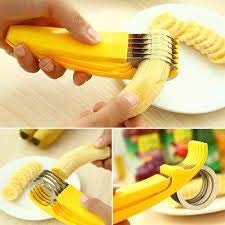 CORTADOR FATIADOR DE BANANA PLASTICO/INOX
