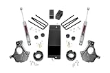 Rough Country 3.5' Suspension Lift Kit with Strut Spacers/N3 Shocks for Chevy Silverado & GMC Sierra 1500 (2014-2018 w/Stock Cast Alu or Stamped Steel Control Arms)