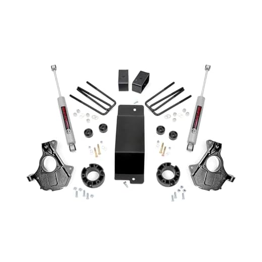 Rough Country 3.5" Lift Kit w/N3 Shocks for 14-18 Chevy/GMC 1500-12130
