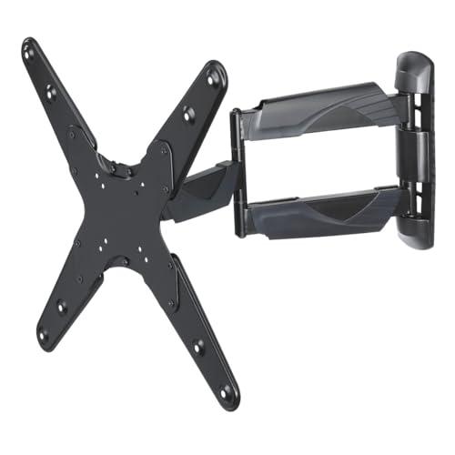 TV Wall Mount Swivel Tilt Extendable 165cm to 35kg, black, Extra klein - Image 2